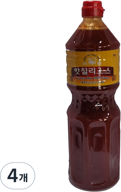 레벤 핫칠리소스, 4개, 2kg