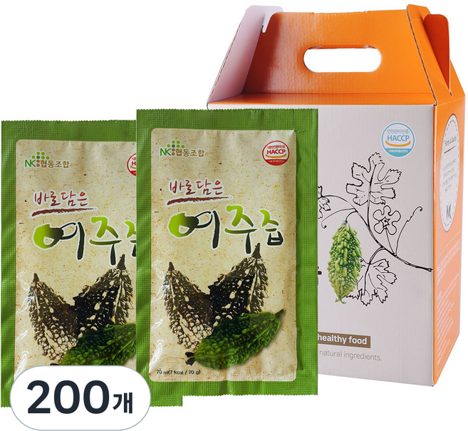 양원농장 바로담은 여주즙, 70ml, 200개
