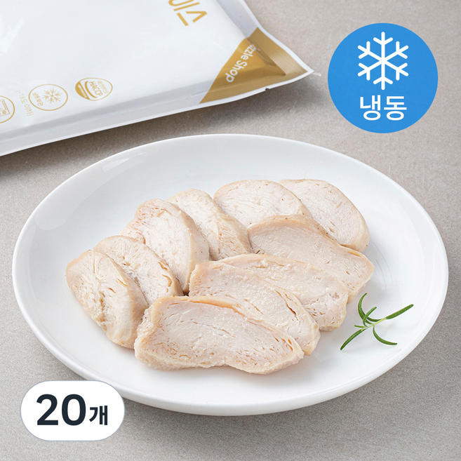 다즐샵 스팀 슬라이스 닭가슴살 갈릭맛 (냉동), 100g, 1개입, 20개