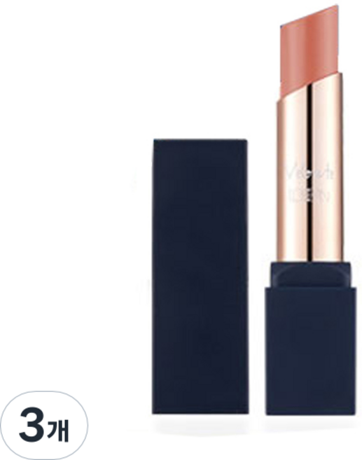 로쎄앙 벨루떼 쉬폰 매트 립스틱 4g, 3개, 샌드베이지