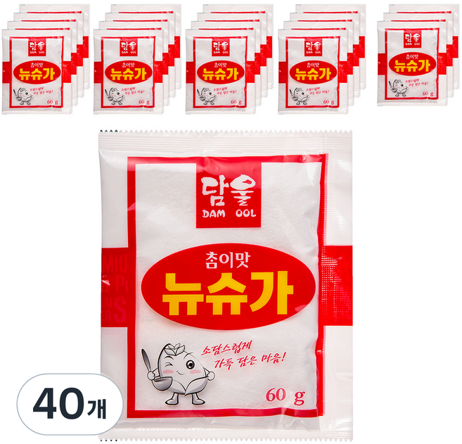 초야식품 참이맛 뉴슈가, 60g, 40개