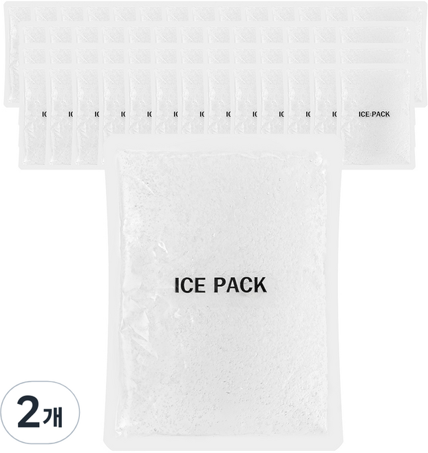 코멧 아이스팩 중형 15x20, 2개, 54개입