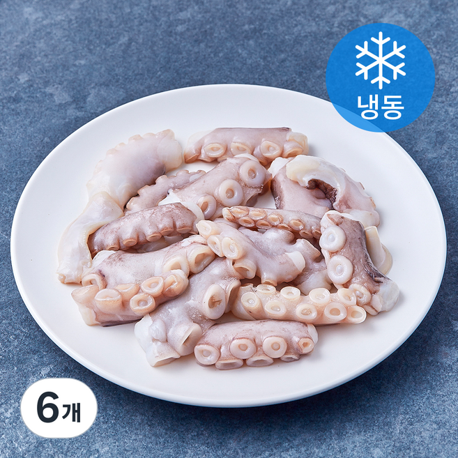 알찬해 절단낙지 (냉동), 6개, 200g