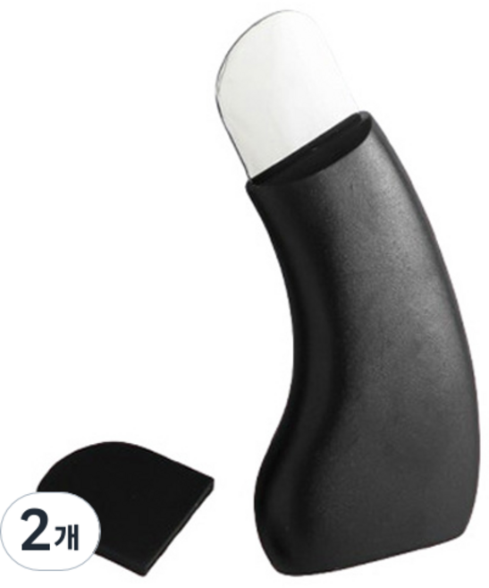 코쿠리코 블랙헤드제거 피지압출기, 2개, 블랙