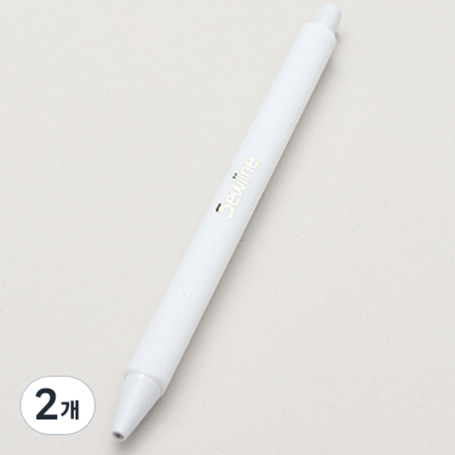 쏘우라인 Tailor 초크 펜슬 1.3mm 5004, 화이트(50048), 2개