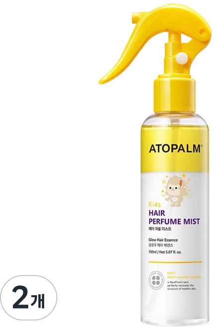 아토팜 헤어 퍼퓸 미스트, 2개, 150ml