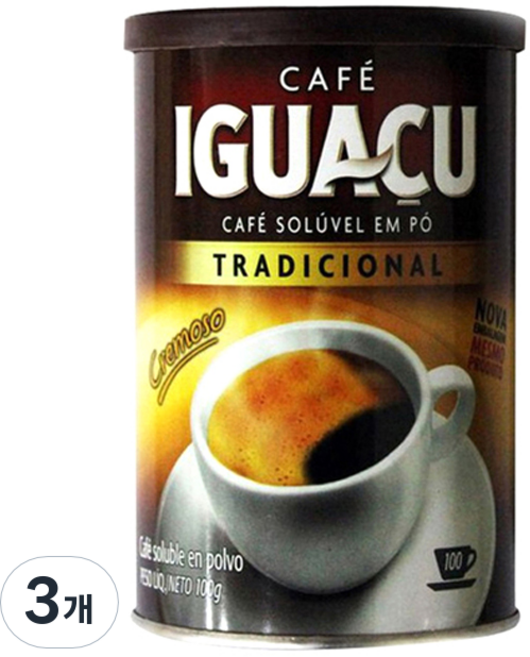 카페이과수 인스턴트 캔 원두커피, 100g, 1개입, 3개