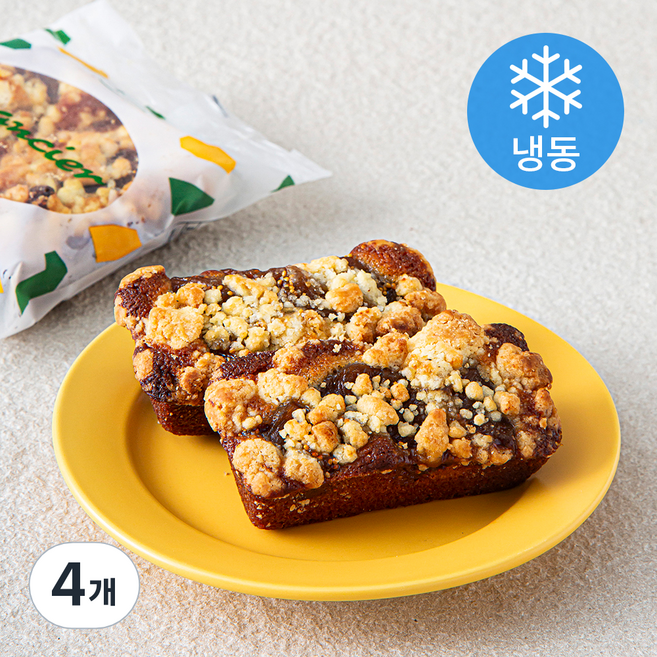 오르랔베이커리 무화과 휘낭시에 (냉동), 60g, 2개입, 4개