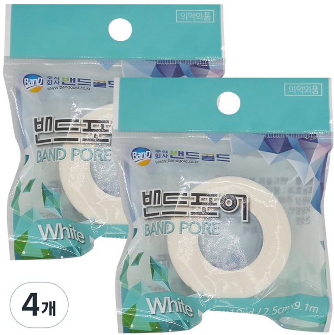 밴드골드 BNG 밴드포어, 1개입, 4개