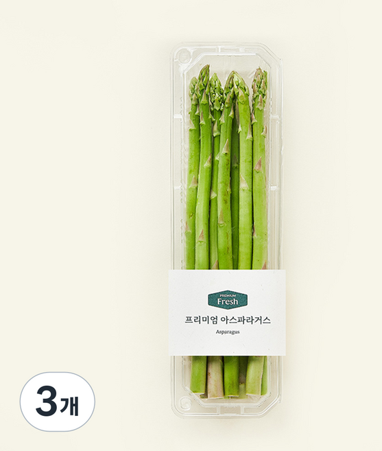 프리미엄 아스파라거스, 150g, 3개