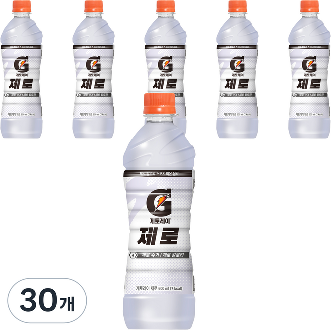 게토레이 제로, 600ml, 30개
