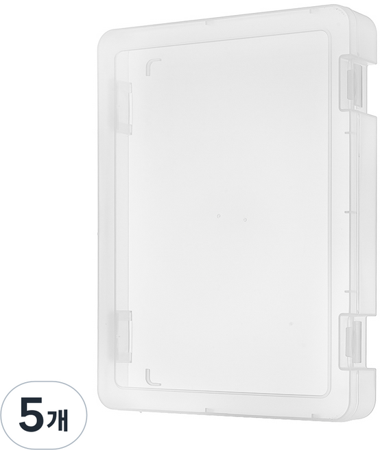 코멧 A4 파일케이스, 반투명, 5개