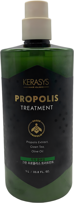 KERASYS 綠蜂膠頭皮清潔護髮素, 1個, 1L