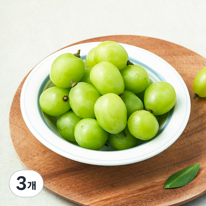 곰곰 당도선별 알알이 샤인머스켓, 500g, 3개
