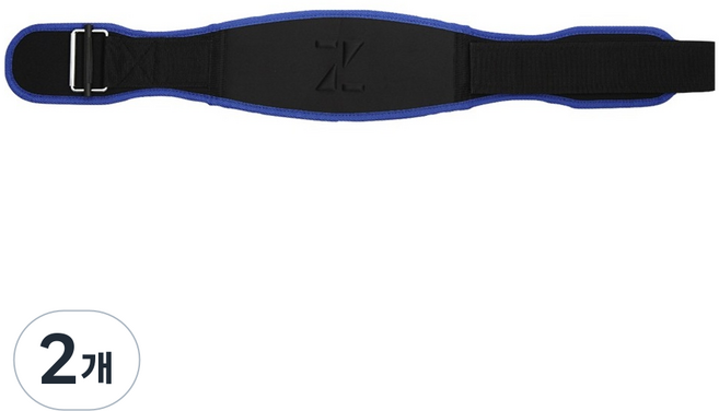 제로투히어로 헬스 코르셋 리프팅 벨트 EVA 허리보호대, 2개, 블루