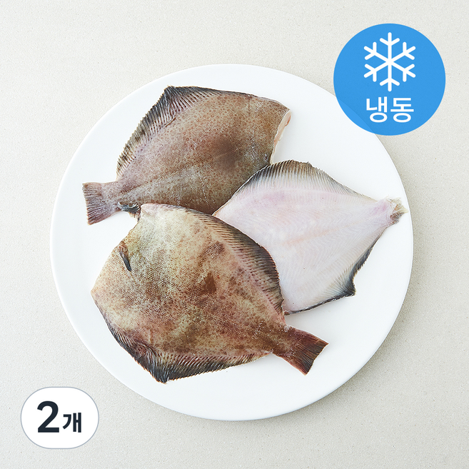 the 푸짐한 봄 도다리 (냉동), 2개, 330g