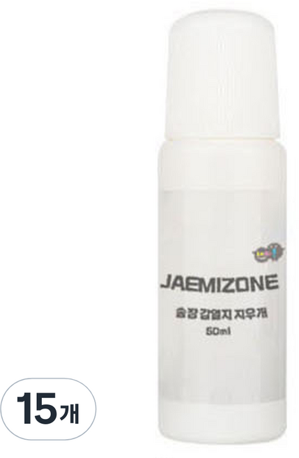 재미존 송장 감열지 지우개 50ml, 15개