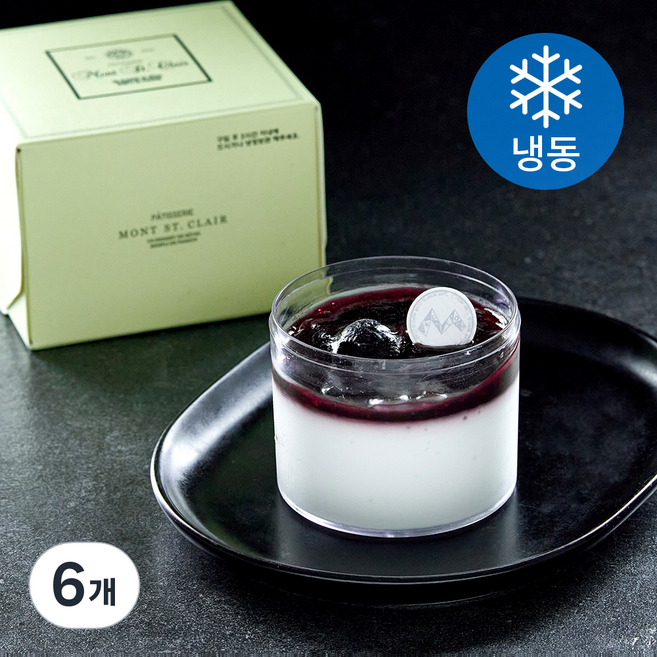 몽상클레르 블루베리 파나코타F (냉동), 120g, 1개입, 6개