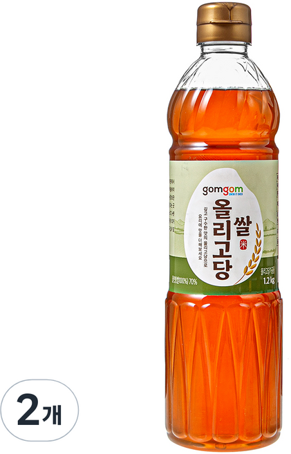 곰곰 쌀올리고당, 1.2kg, 2개