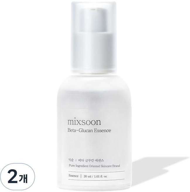 [純素美妝] mixsoon β-葡聚醣精華液, 30ml, 2個