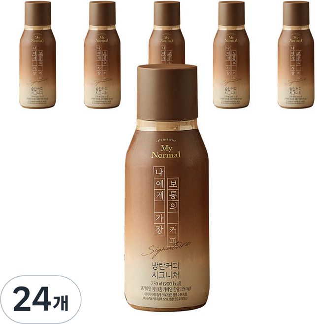 마이노멀 방탄커피 시그니처, 230ml, 24개
