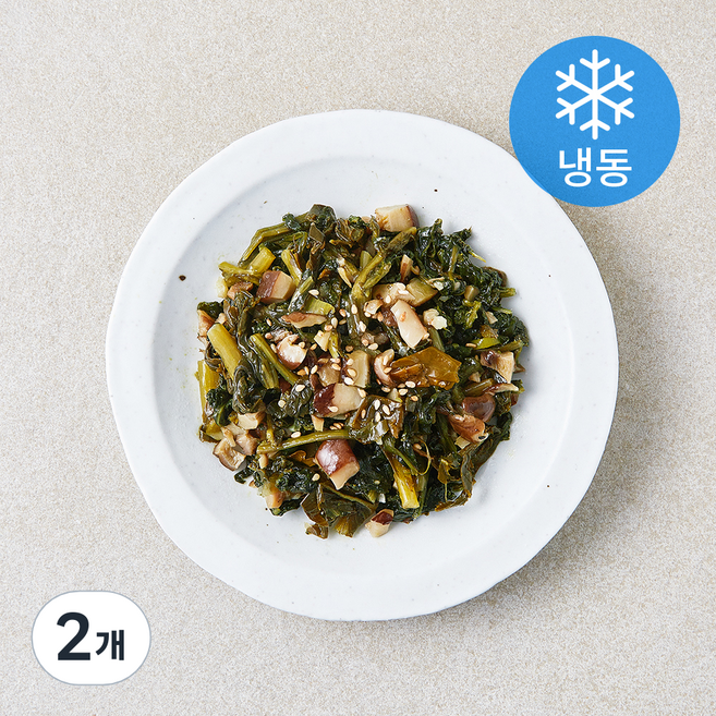 모두의집밥 곤드레산채비빔나물 (냉동), 90g, 2개