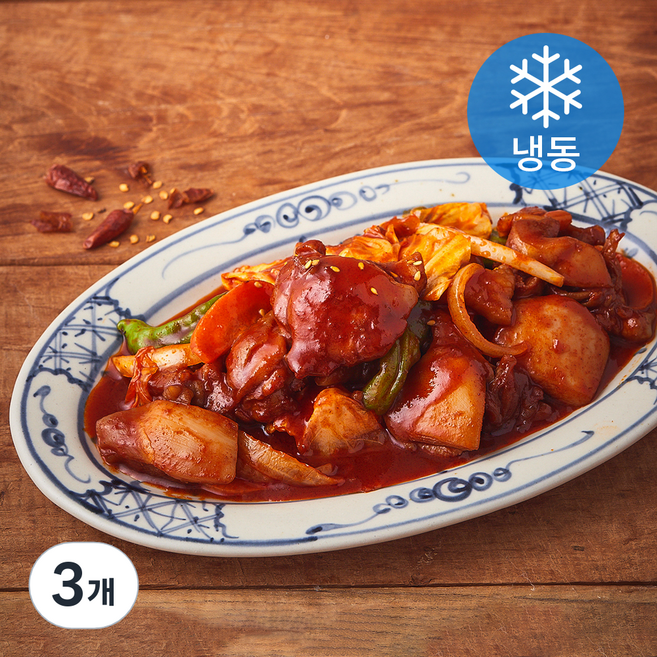 몽미당 마라 닭갈비 (냉동), 500g, 3개