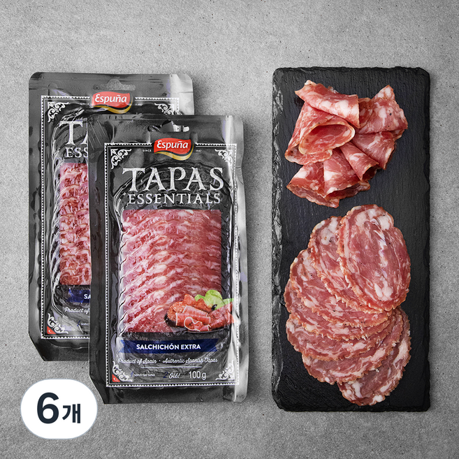 에스푸나 살치촌 엑스트라 햄, 100g, 6개