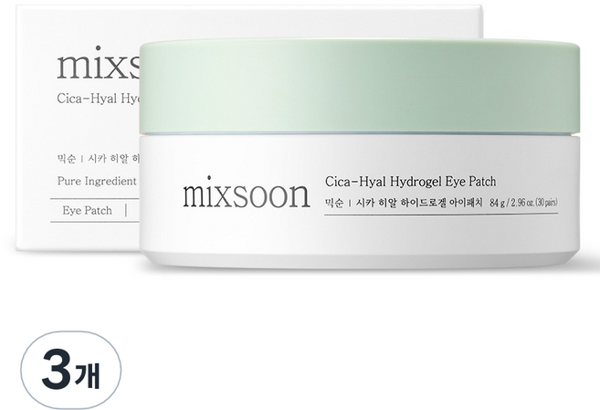 믹순 시카 히알 하이드로겔 아이패치, 3개, 60개입
