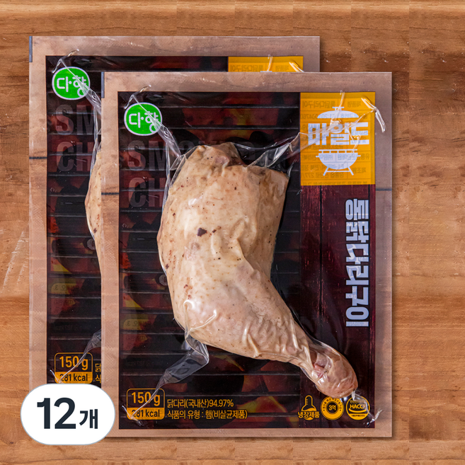 다향 통닭다리구이 마일드, 150g, 12개
