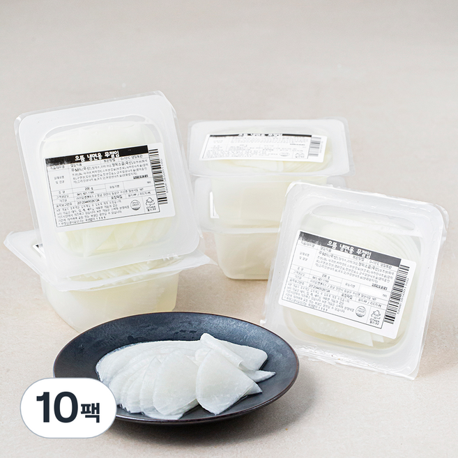 으뜸 냉면용 무절임, 10팩, 200g