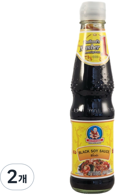 헬시보이 블랙 소이소스 씨유담, 2개, 410g