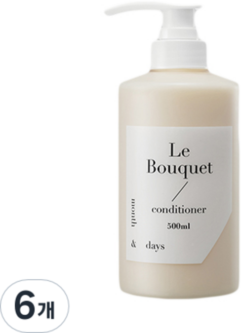 먼스앤데이즈 르 부케 컨디셔너, 500ml, 6개