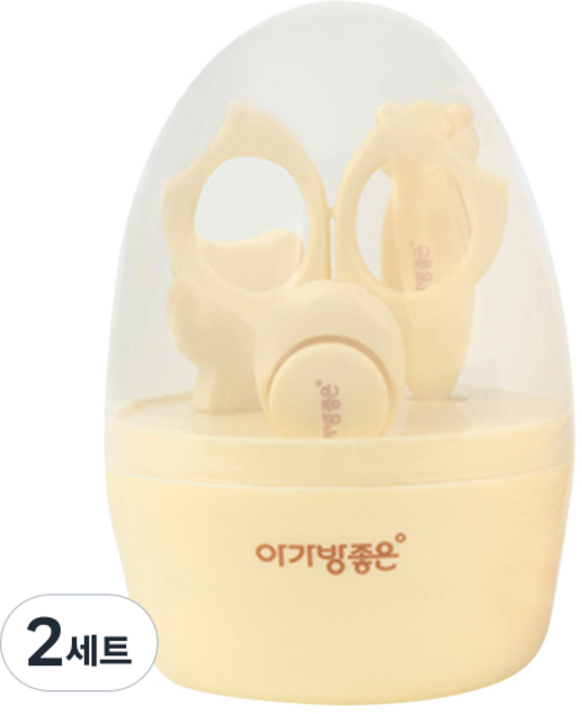 아가방 좋은 유아용 손톱깎이 키트 세트 58S066401, 2세트