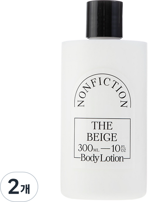 논픽션 더베이지 바디로션, 300ml, 2개