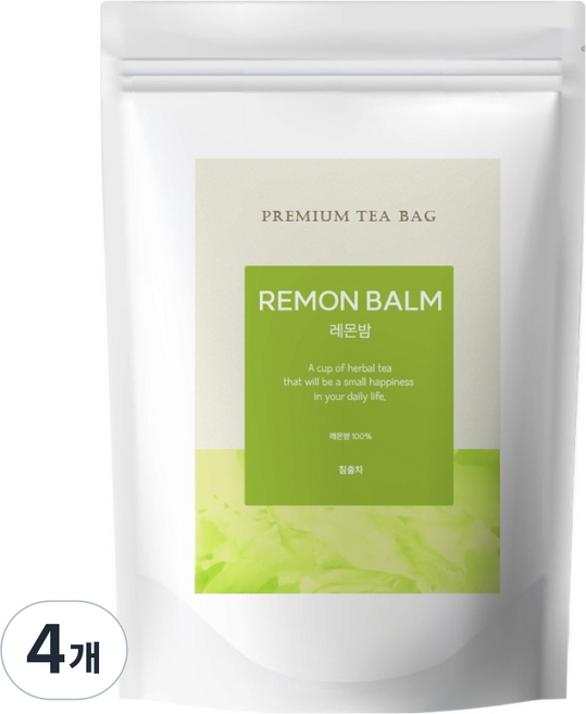 유리아 레몬밤 삼각티백, 4개, 30개입, 1.2g