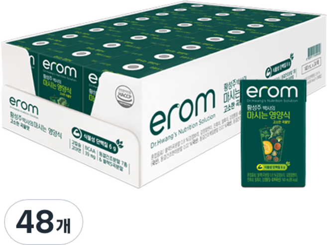이롬 황성주 박사의 마시는 영양식, 140ml, 48개