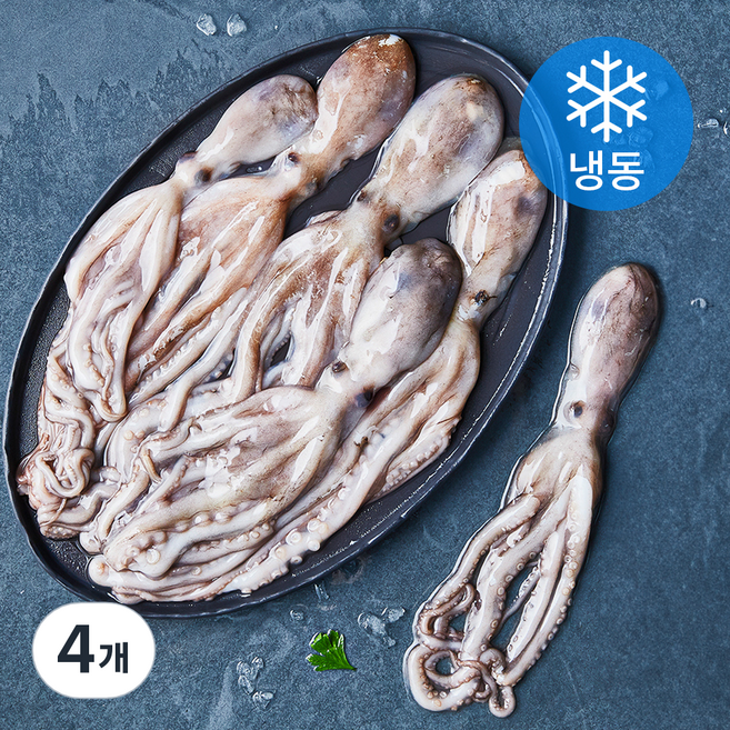 올프레시 살아 있을 때 얼린 낙지 6-7미 (냉동), 4개, 850g