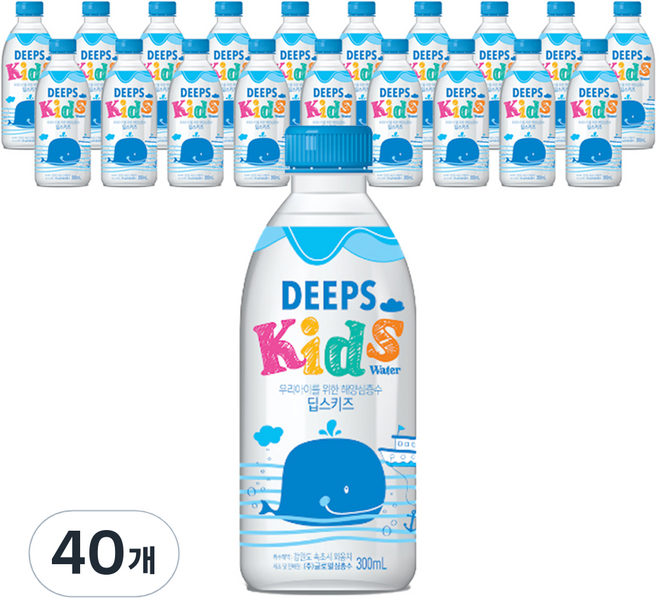 딥스 키즈 해양심층수, 300ml, 40개