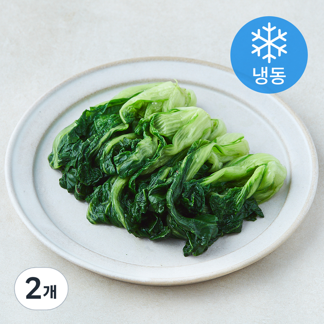 팜조아 국내산 얼갈이 (냉동), 2개, 200g