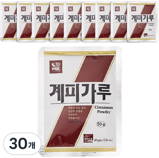 초야식품 계피가루, 50g, 30개