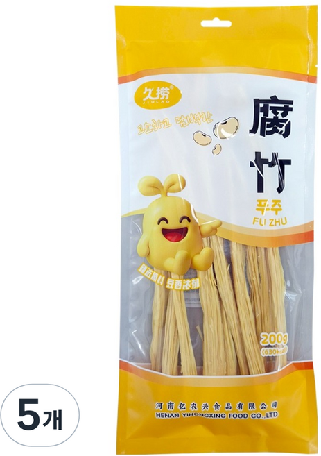 紀老福乾腐竹麵, 5個, 200g