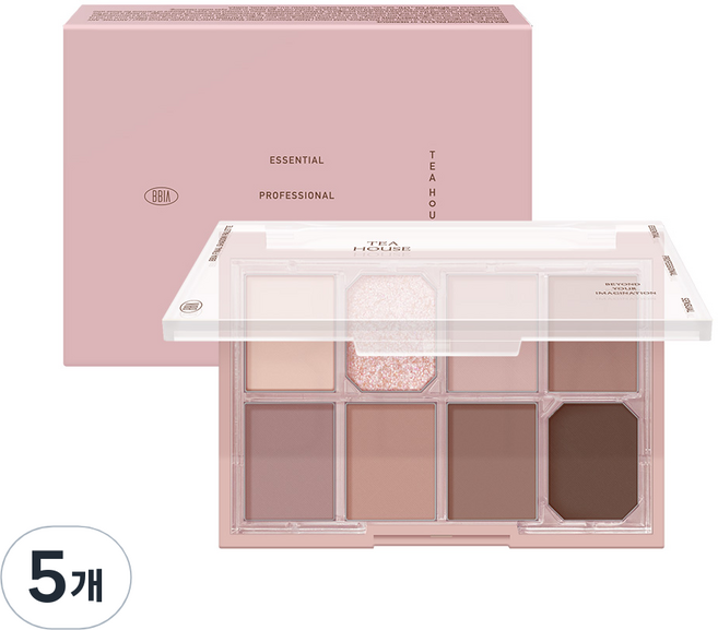 삐아 파이널 섀도우 팔레트 11g, 07 머랭, 5개