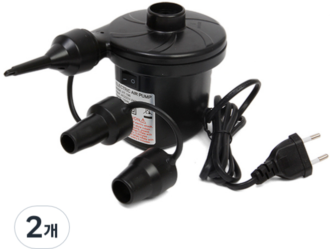 비에스코리아 가정용 전동 에어펌프 HT-196 150W, 2개