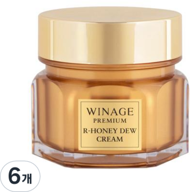 위네이지 코리아나 프리미엄 알 허니 듀 크림, 100ml, 6개