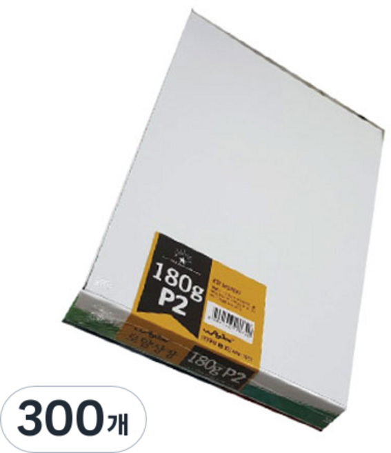 WOOJIN 燙金素色優質獎狀紙 P2 180g, 單一顏色, 300個