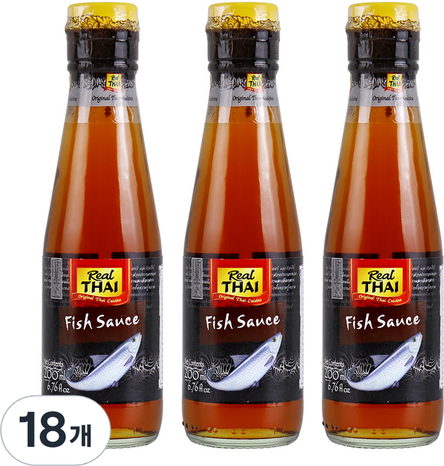 리얼타이 피쉬 액젓, 200ml, 18개