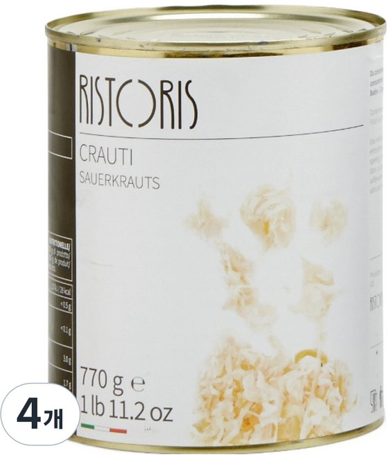 리스토리스 사워크라우트, 4개, 770g