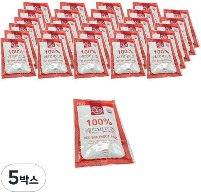착한톡톡 100% 레드비트즙, 80ml, 150개