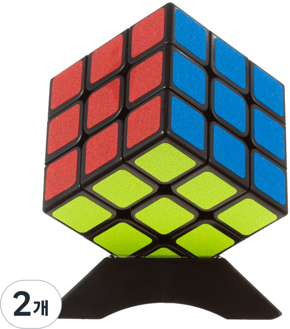 탐사 베이직 3x3 큐브, 혼합색상, 2개